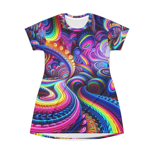 UberPlex Infinity Swirls. Infinity Patterns Womans T Shirt Dress