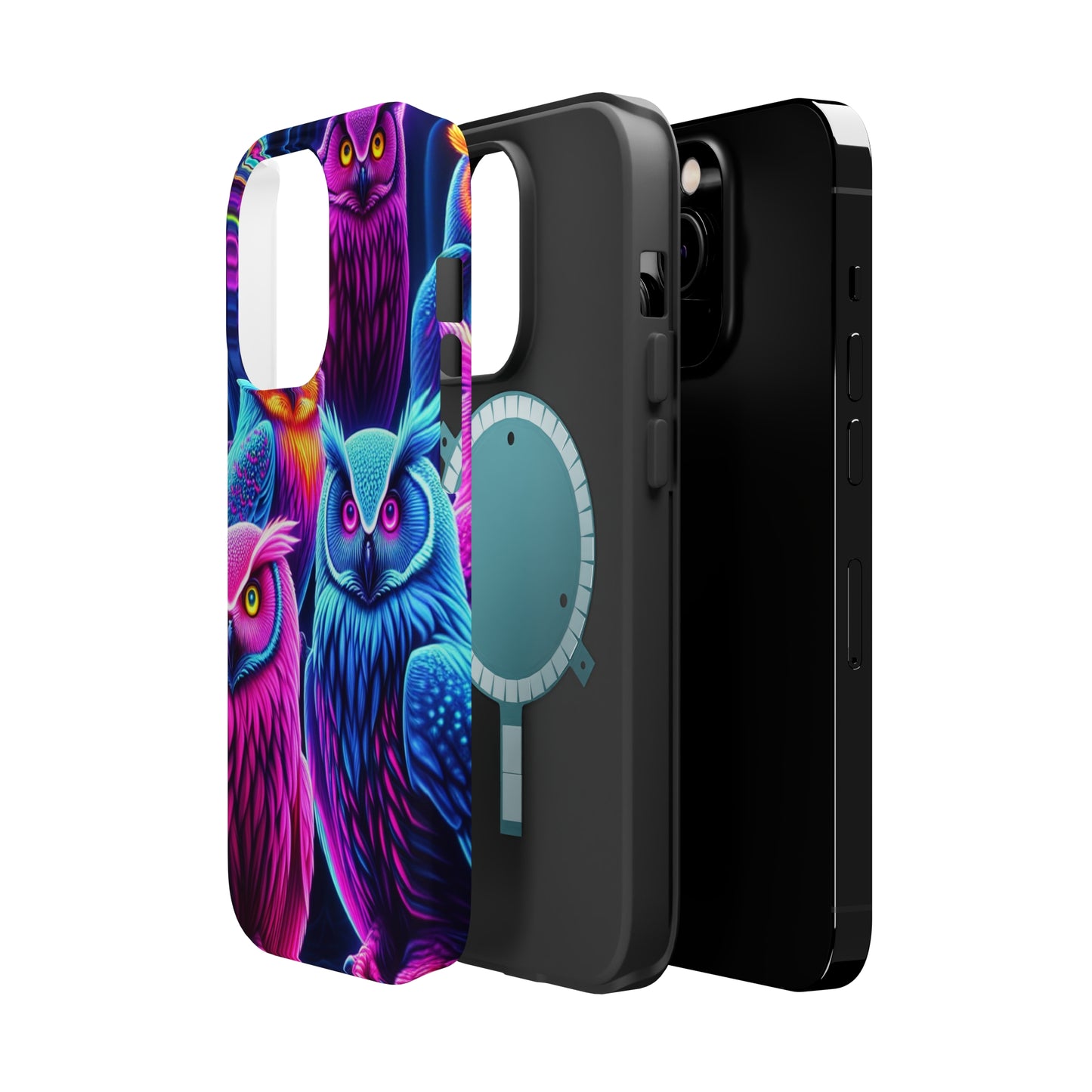 Neon Owl skylight. Neon Owls Premium Art Magsafe Magnet Tough IPhone 13 14 15 Pro Plus Max and Mini in Matte and Glossy Phone cases