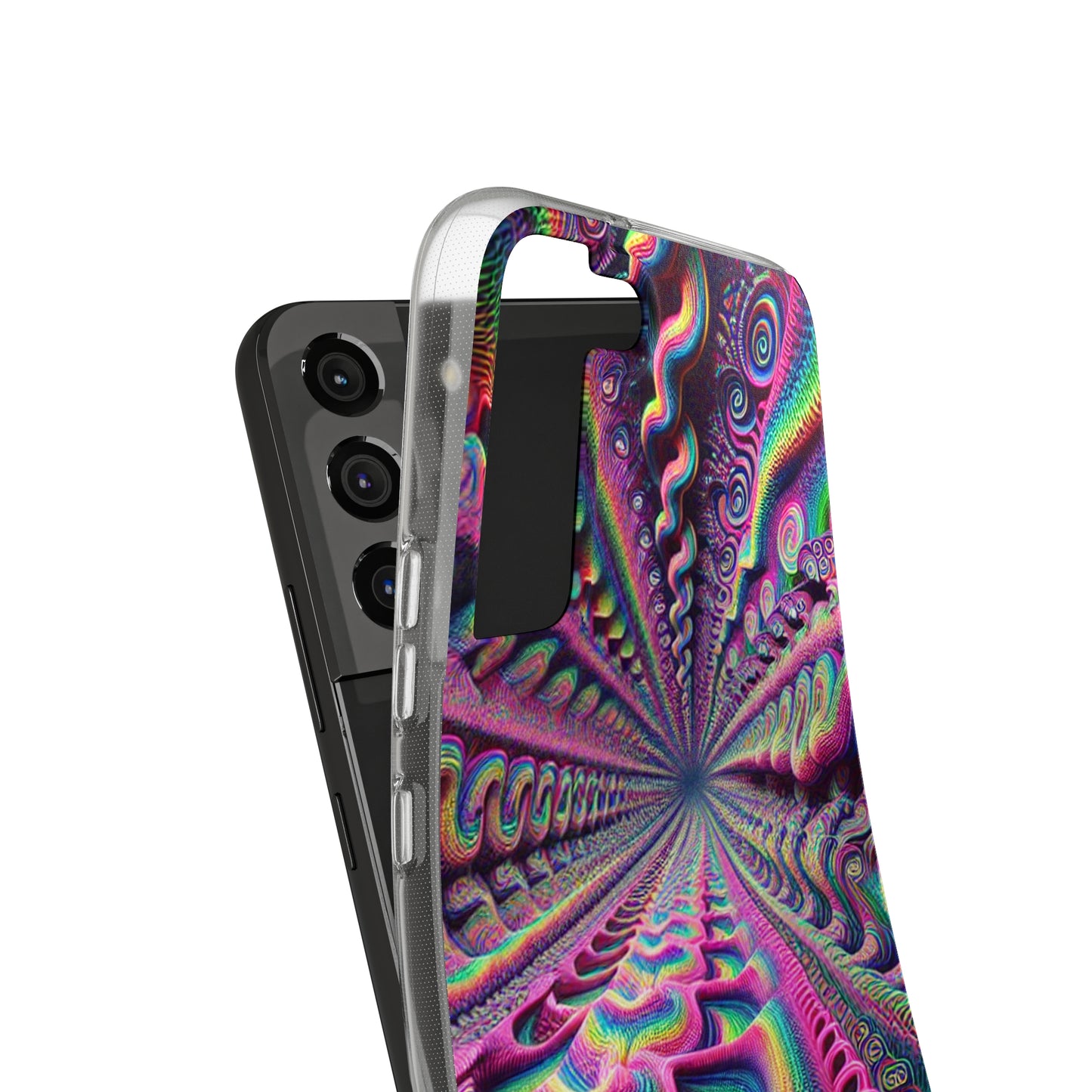 VibrancyInfiniteNeonacopia Infinity Patterns Art Polycarbonate Phone Case