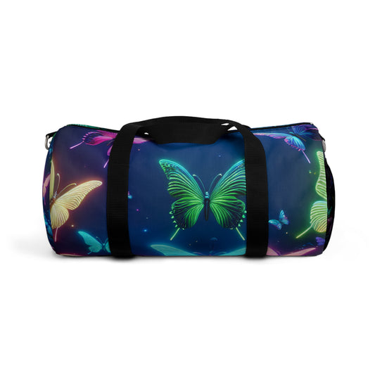 Butterfly Fusions - Neon Butterflies Duffle Bag