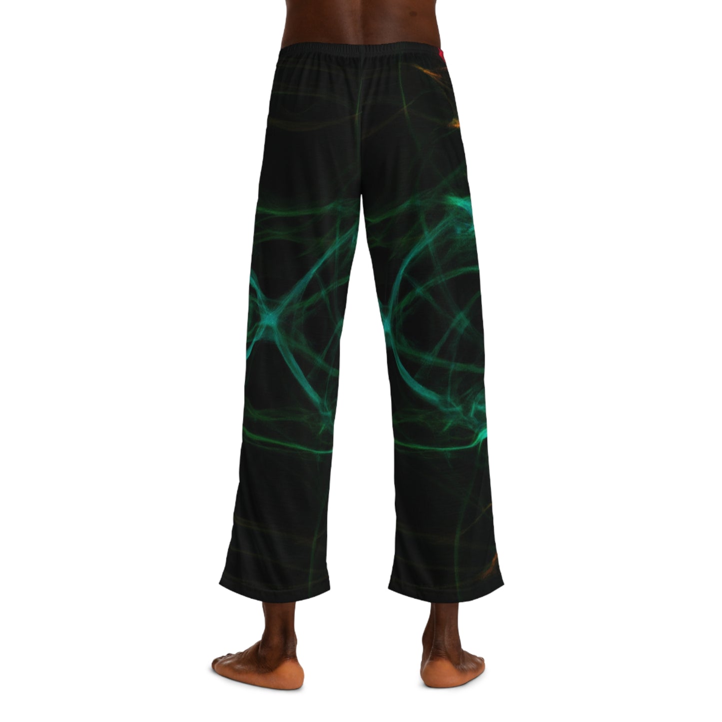 TDB Cosmic Chromatic Delight. Trippy Infinity Patterns Mens Pajama Pants