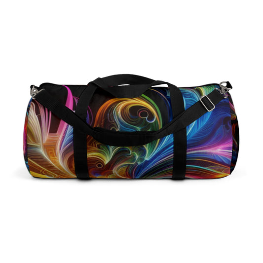 Erasmus da Vinci - Trippy Infinity Patterns Duffle Bag