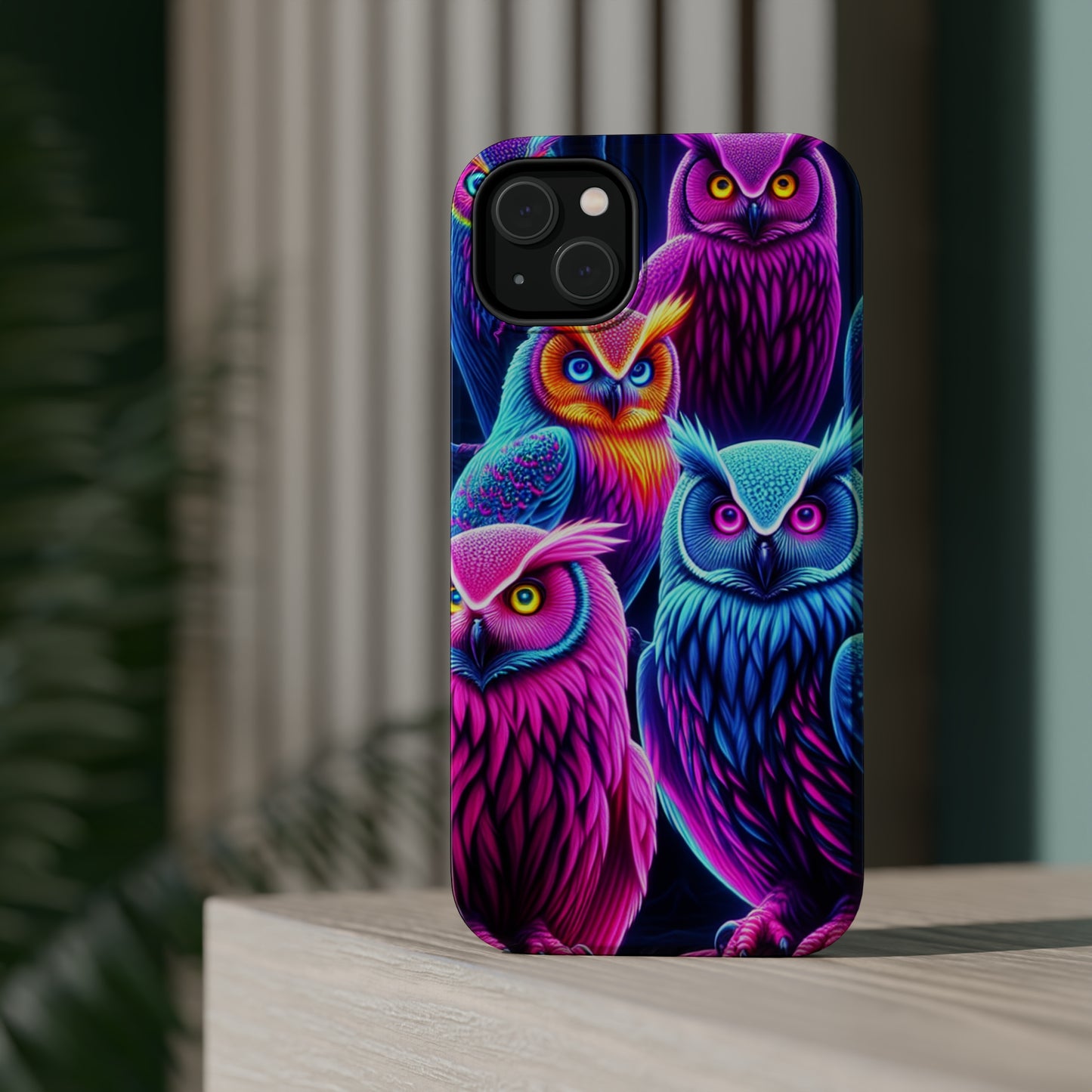 Neon Owl skylight. Neon Owls Premium Art Magsafe Magnet Tough IPhone 13 14 15 Pro Plus Max and Mini in Matte and Glossy Phone cases
