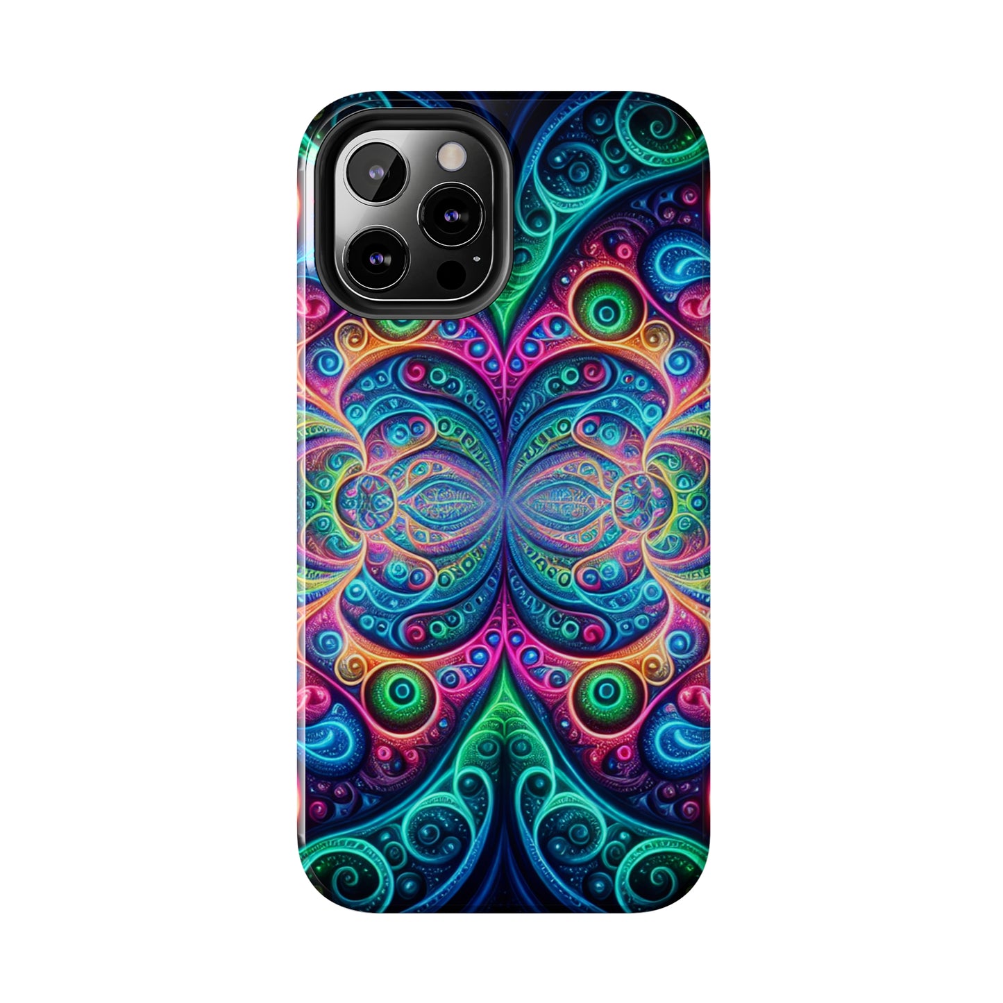 Dreamscape Eon Flow. Trippy Infinity Patterns Tough Phone Case Iphone 7 8 9 10 11 12 13 14 Pro Max Mini Plus XR XS SE