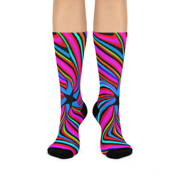 NEON Trippy Groove Sock Collection