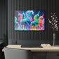 Neon Mystical Unicorns NEON Unocrons Art 1/4" Glossy Acrylic Art