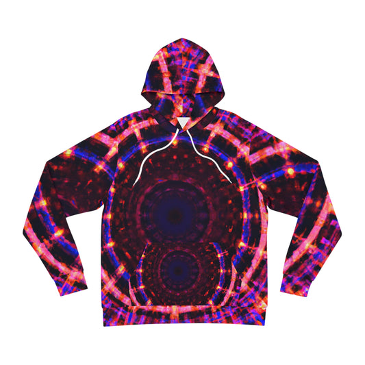 Vivid Infinite Illuminations -Trippy Infinity Patterns AOP Hoodie