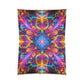 Psychedelic Rainbow Infinity Fantasia. Trippy Infinity Patterns Comforter Blanket