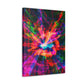Psychedelic Vortex Spectrums. Trippy Infinity Patterns Art Canvas