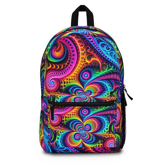 Giovanni de Rizzio - Trippy Infinity Patterns Backpack
