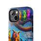 Neon Nocturnal Jazz NEON Owls Tough Phone Case