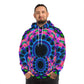 Neon Never-Ending Vibes -Trippy Infinity Patterns AOP Hoodie