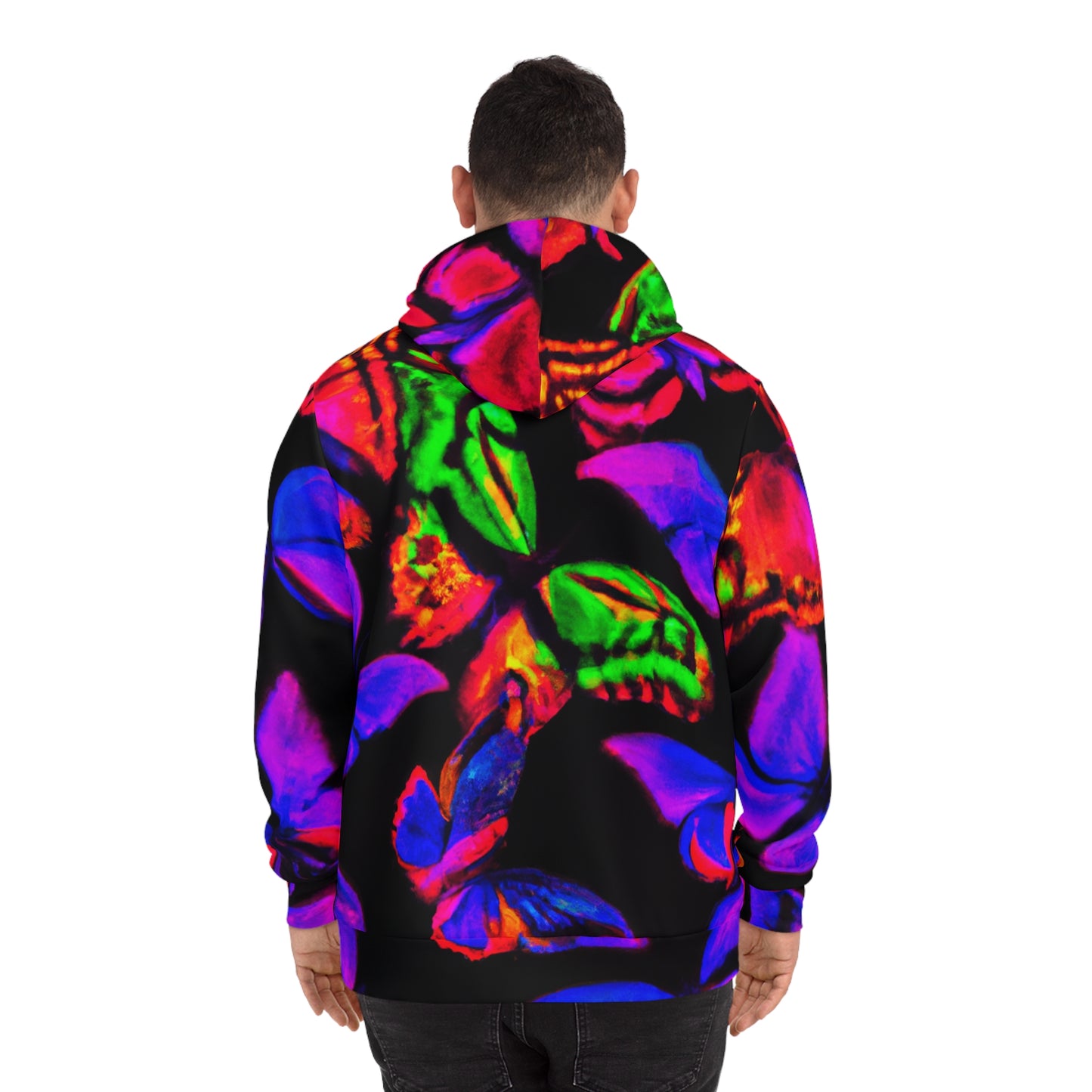 "Bright Flight of Fancy" - Butterflies AOP Hoodie
