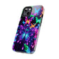 "Vibrance in Flight" NEON Butterflies Tough Phone Case