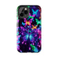 "Vibrance in Flight" NEON Butterflies Tough Phone Case