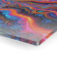 Vivacious Vortex of Neon Infinity. Trippy infity Pattern 1/4" Glossy Acrylic Art