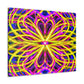 Neon Infinity Surrealism Trippy Infinity Patterns Art Canvas