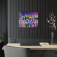 "Rainbow Fantasia" NEON Unocrons Art 1/4" Glossy Acrylic Art
