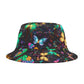 Neonaura Butterflies. Neon Butterflies Bucket Hat