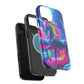 NeonNocturnals Neon Unicorns Premium Art Magsafe Magnet Tough IPhone 13 14 15 Pro Plus Max and Mini in Matte and Glossy Phone cases
