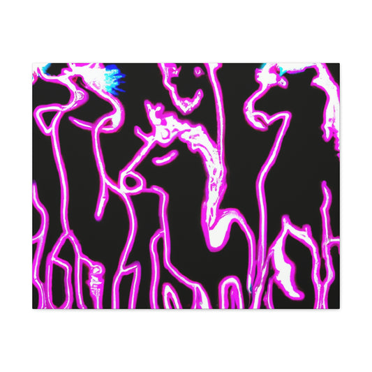 NeoNirvana. NEON Unicorns Art Canvas