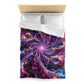 Benedicto da Silva. - Trippy Infinty Patterns Microfiber Duvet Cover