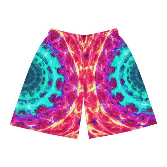 Pietro del Morino - Trippy Infinity Patterns Rave Shorts