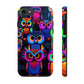 Neon Gloowls. NEON Owls Tough Phone Case