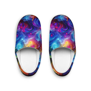 Giovanni Vermezzio - Trippy Infity Patterns Men's Indoor Slippers