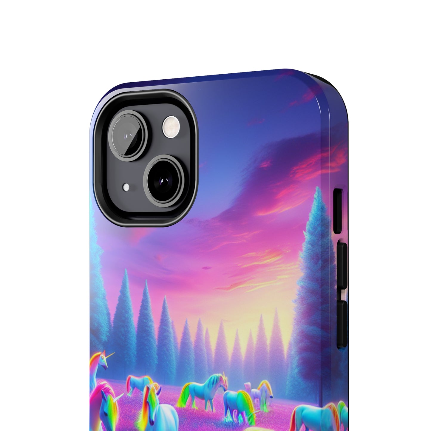 Neon Mystic Unicorns. NEON Unicorns Tough Phone Case