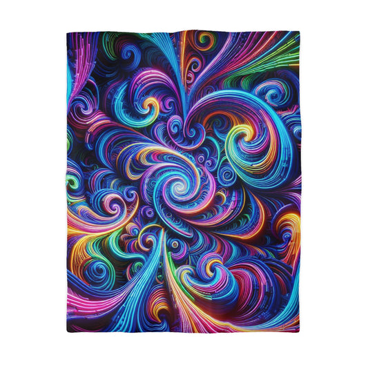 Pietro di Battista - Trippy Infinty Patterns Microfiber Duvet Cover