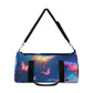 Neon Flutterby Fantasy - Neon Butterflies Duffle Bag