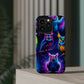 Neon Owlfection. Neon Owls Premium Art Magsafe Magnet Tough IPhone 13 14 15 Pro Plus Max and Mini in Matte and Glossy Phone cases