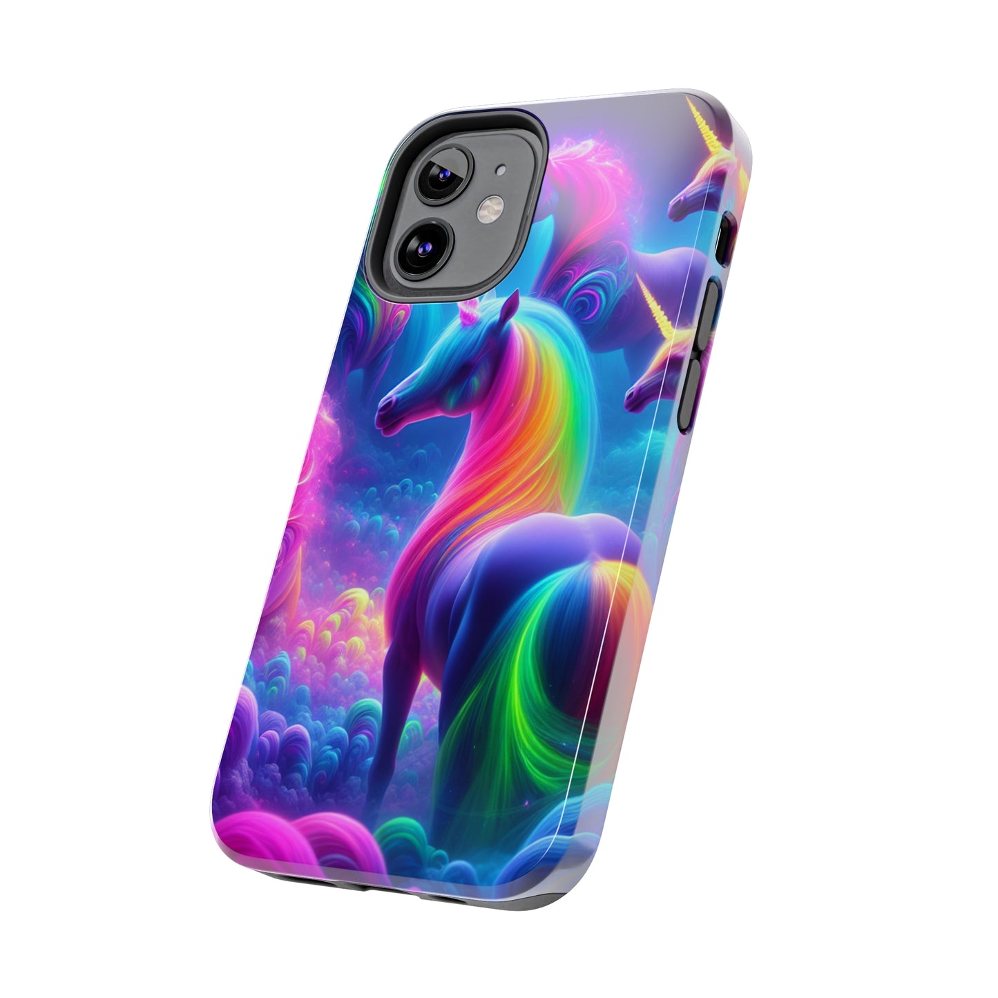 "Dreamworld Enchantment" NEON Unicorns Tough Phone Case