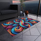 Interstellar Chromatopia. Infinity Patterns Outdoor Rug