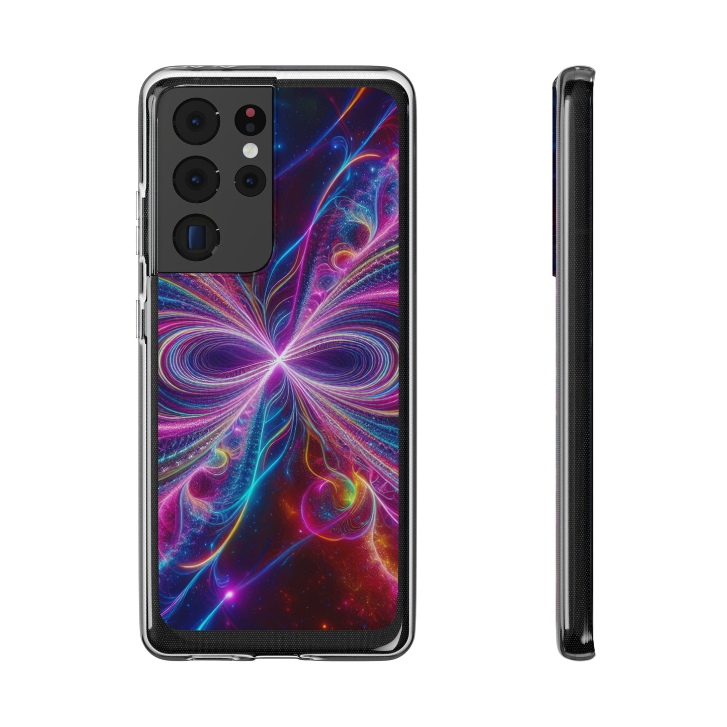 Neon Infinity Dreams Infinity Patterns Art Polycarbonate Phone Case
