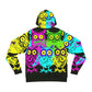 Neon Night Owls. - NEON Owls AOP Hoodie