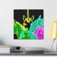 Neon Magicode Unicorns NEON Unicorns Art Canvas