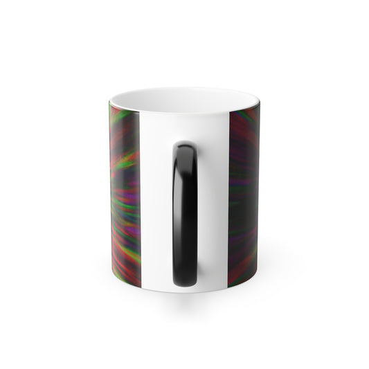 Giovanni Solari Trippy Infinity Patterns  11oz Color Morphing Mug