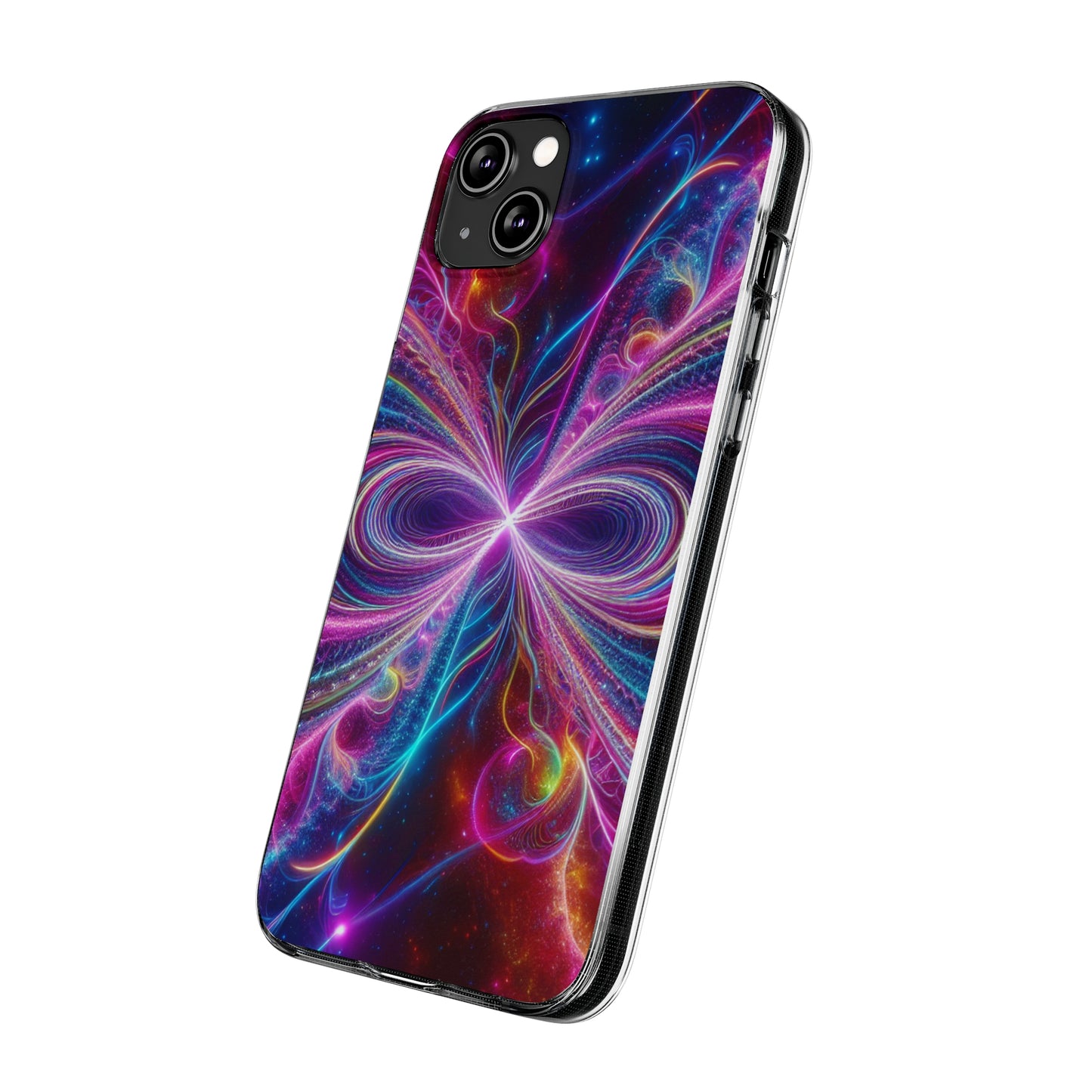 Neon Infinity Dreams Infinity Patterns Art Polycarbonate Phone Case
