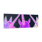 Neon Unicorn Dreamscape NEON Unicorns Art Canvas