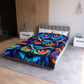 Giovanni da Cresta - NEON Owls Microfiber Duvet Cover