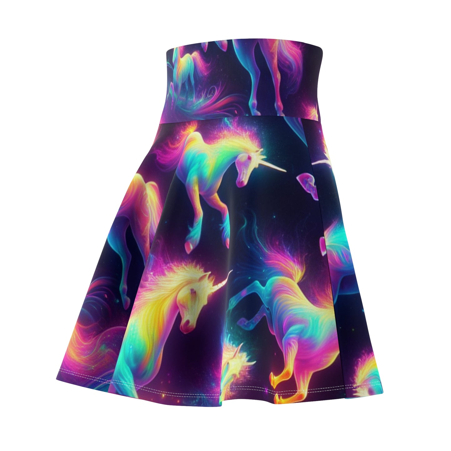 Pietro di Lucia -NEON Unicorns Woman' Skater Skirt
