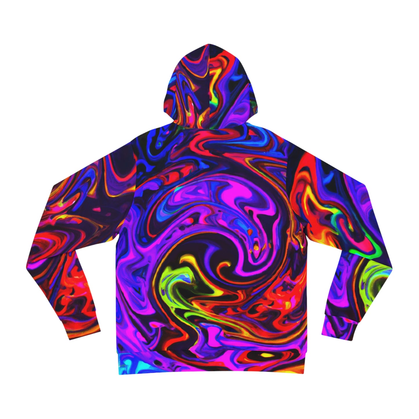 1. Cosmic Chaos of Color. -Trippy Infinity Patterns AOP Hoodie
