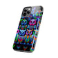 Neon Nocturnal Spectacle. NEON Owls Tough Phone Case