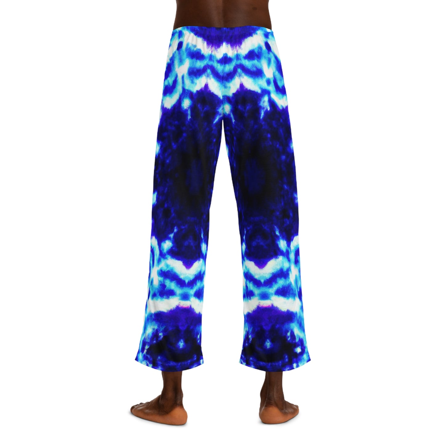TDB Eternal Prismatic Resonance Trippy Infinity Patterns Mens Pajama Pants