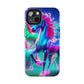 "Rainbow Dreams in Neon" NEON Unicorns Tough Phone Case