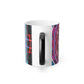Fra Bartolommeo Trippy Infinity Patterns  11oz Color Morphing Mug