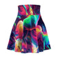 Giovanni di Corrado -NEON Unicorns Woman' Skater Skirt