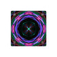 Vivid Vertigo Vortex Trippy Infinity Patterns Acrylic Art Panel